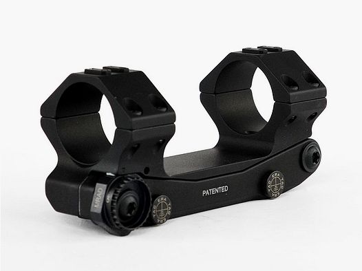 ERATAC block mount with adjustable front inclination, with knurled nut ø 30 mm + 20 mm height (0-20 mrad front inclination), 371 g