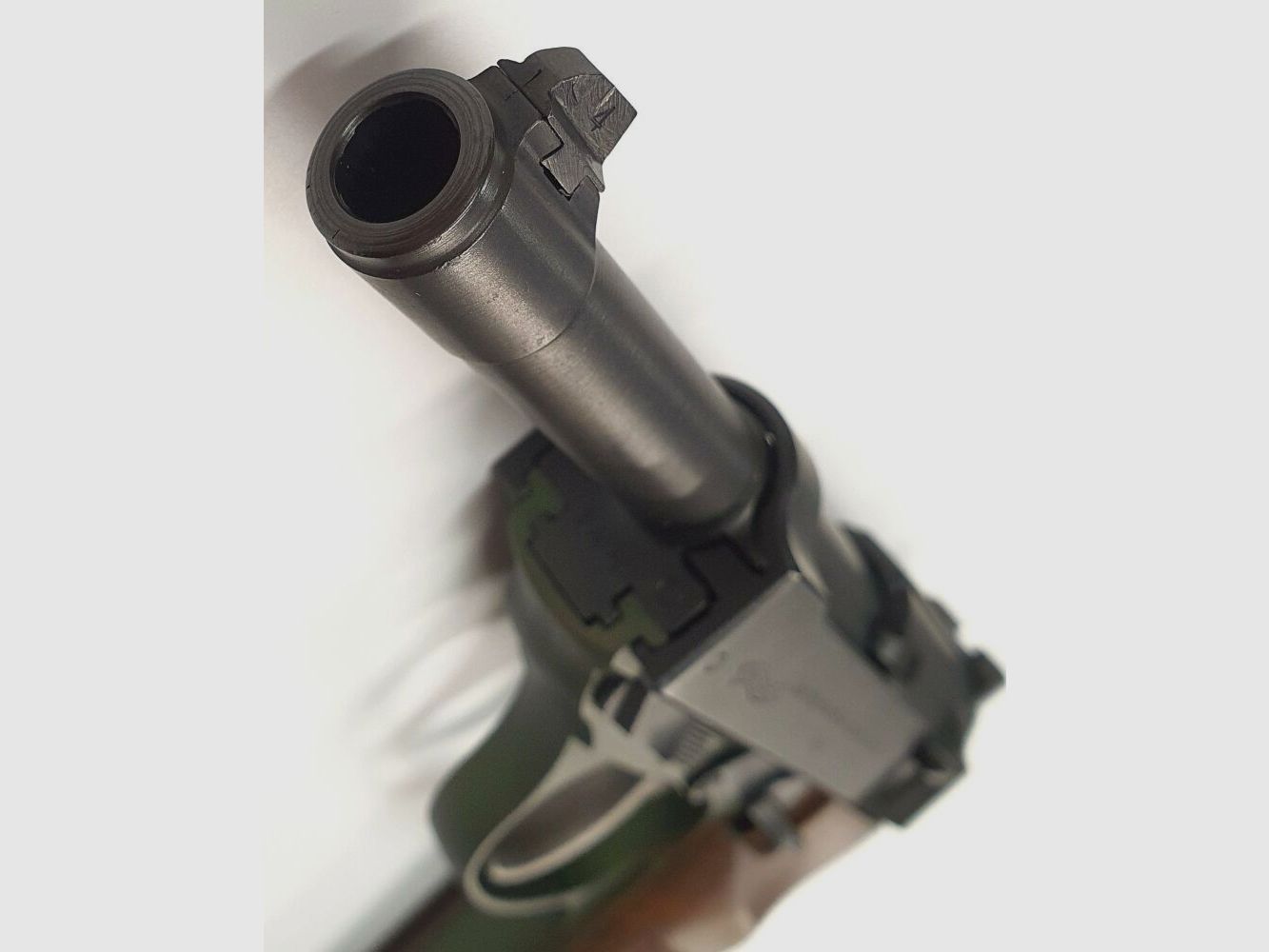 Walther / Schwaben Arms GmbH Special Edition Pistool Walther P38 in Klavertje Groen
