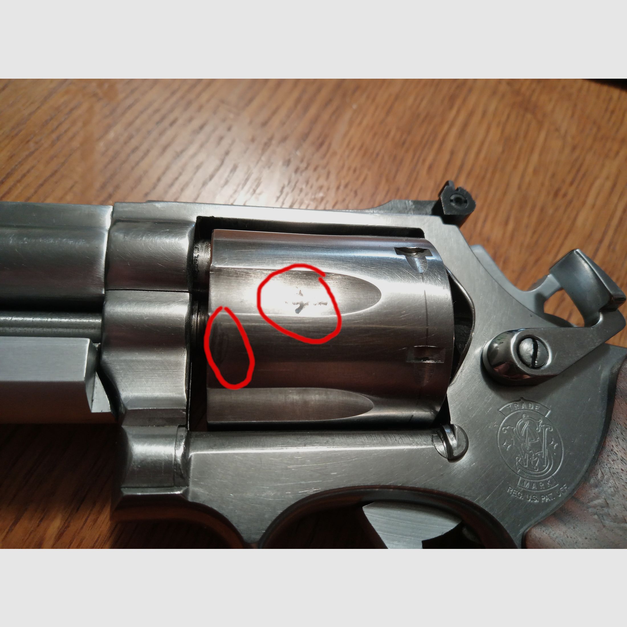 Revolver S&W 686  -  6 Zoll  -  .357Mag.