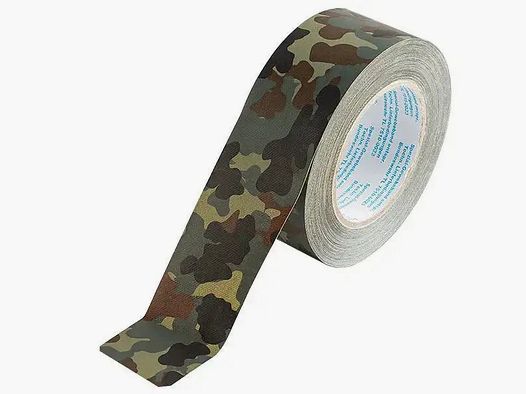 Cinta de camuflaje Priotec BW 50 mm x 25 m según TL 5 colores