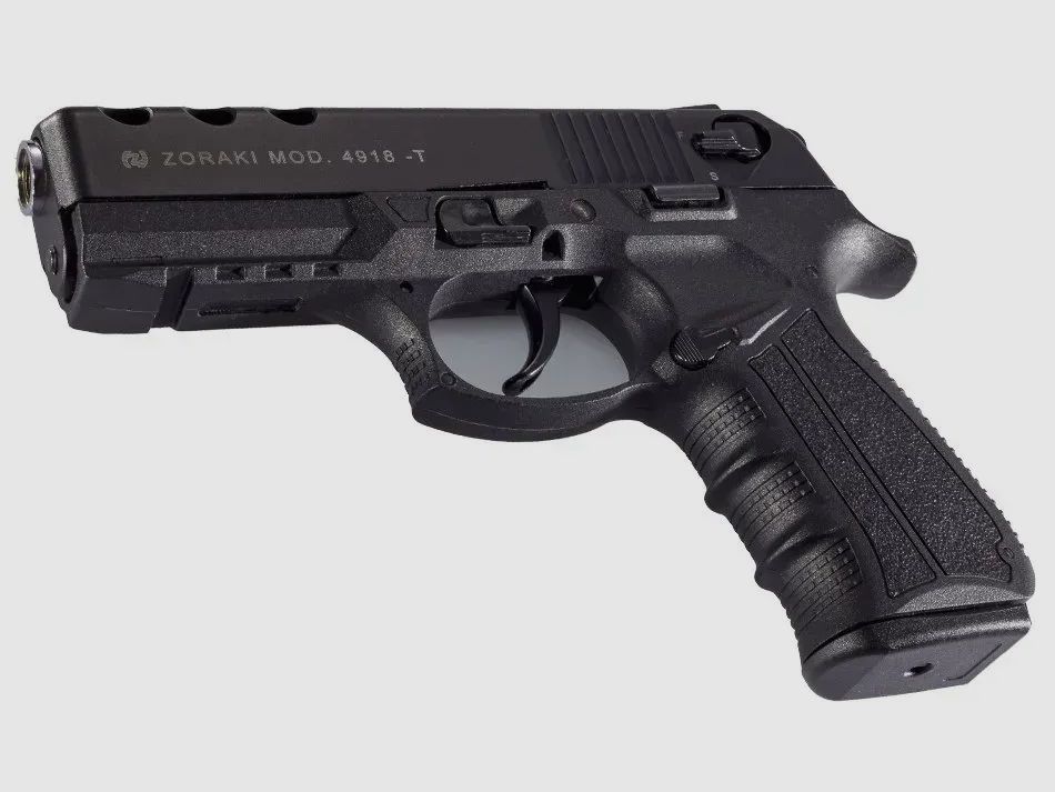 ZORAKI 4918 Czarny 9mm P.A.K. Pistolet strzelający w stylu Beretta 92