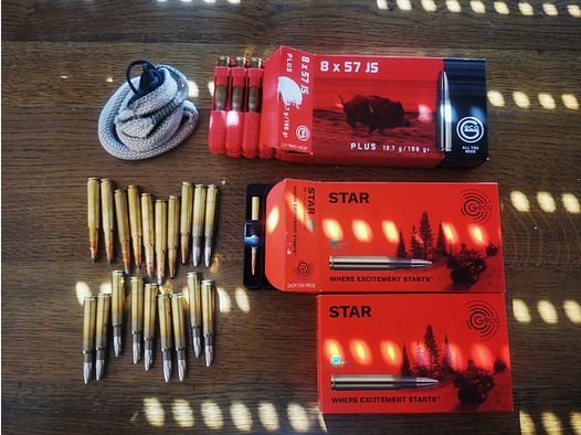 8x57 IS Geco Star und Plus 60 Schuss