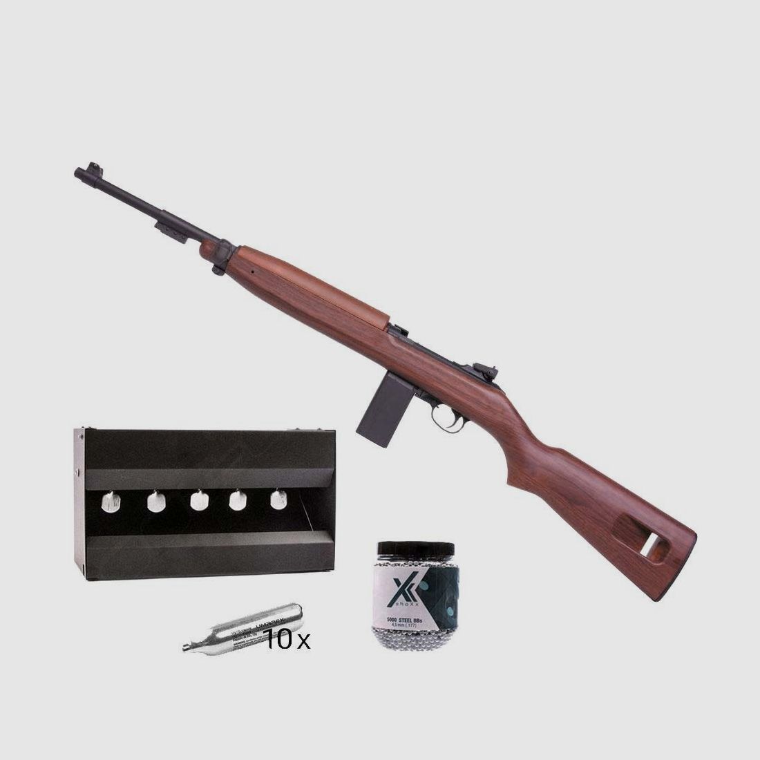 Springfield Armory	 M1 Carbine CO2 Gewehr Polymer 4,5mm BB Plinking Set