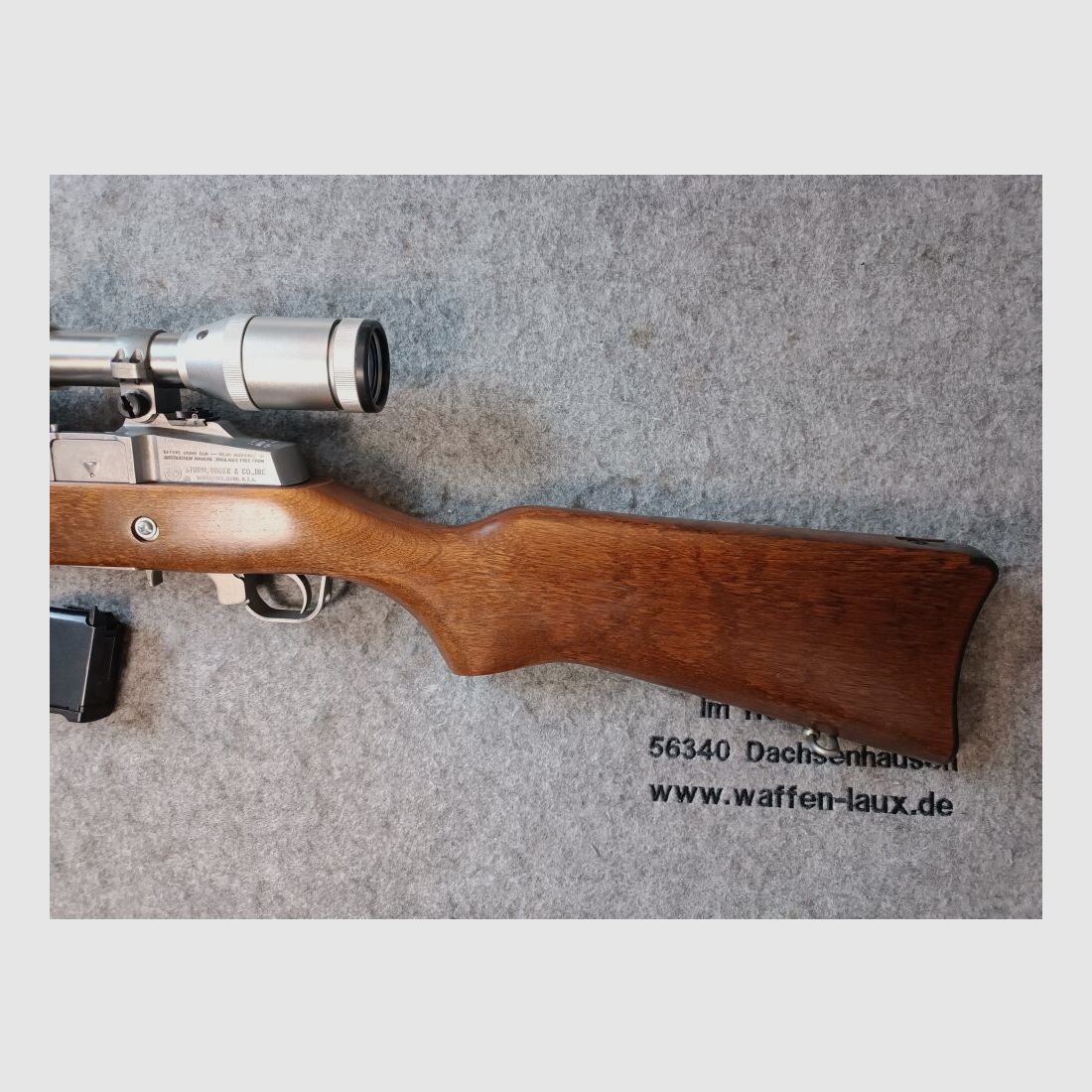 Ruger Firearms Mini 14 -Mini Thirty 7,62x39 Nickel mit ZF