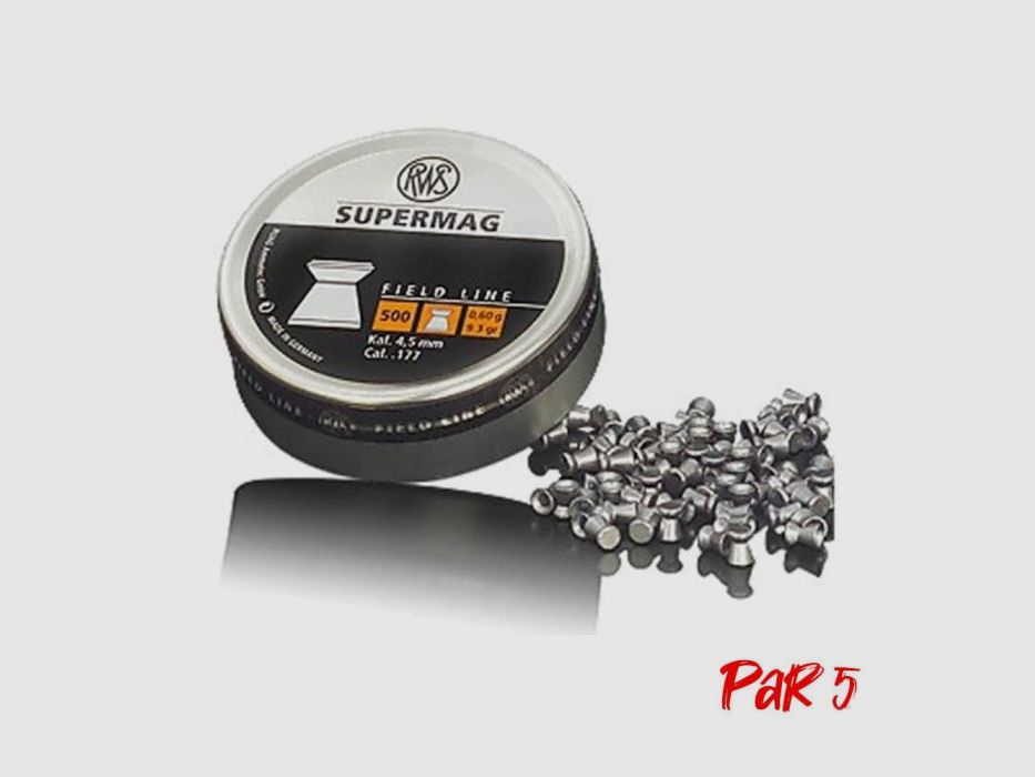 RWS Supermag 0,60 g - Cal. 4.5, imagen 2 de 3
