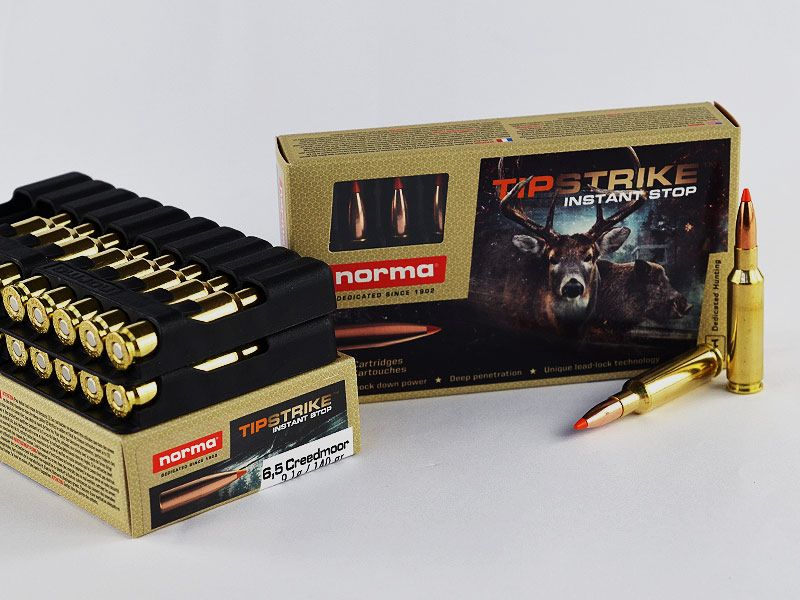 NORMA Tipstrike 6,5 Creedmoor, 140 grs 1 paquete (20 disparos a 3,995 €*)