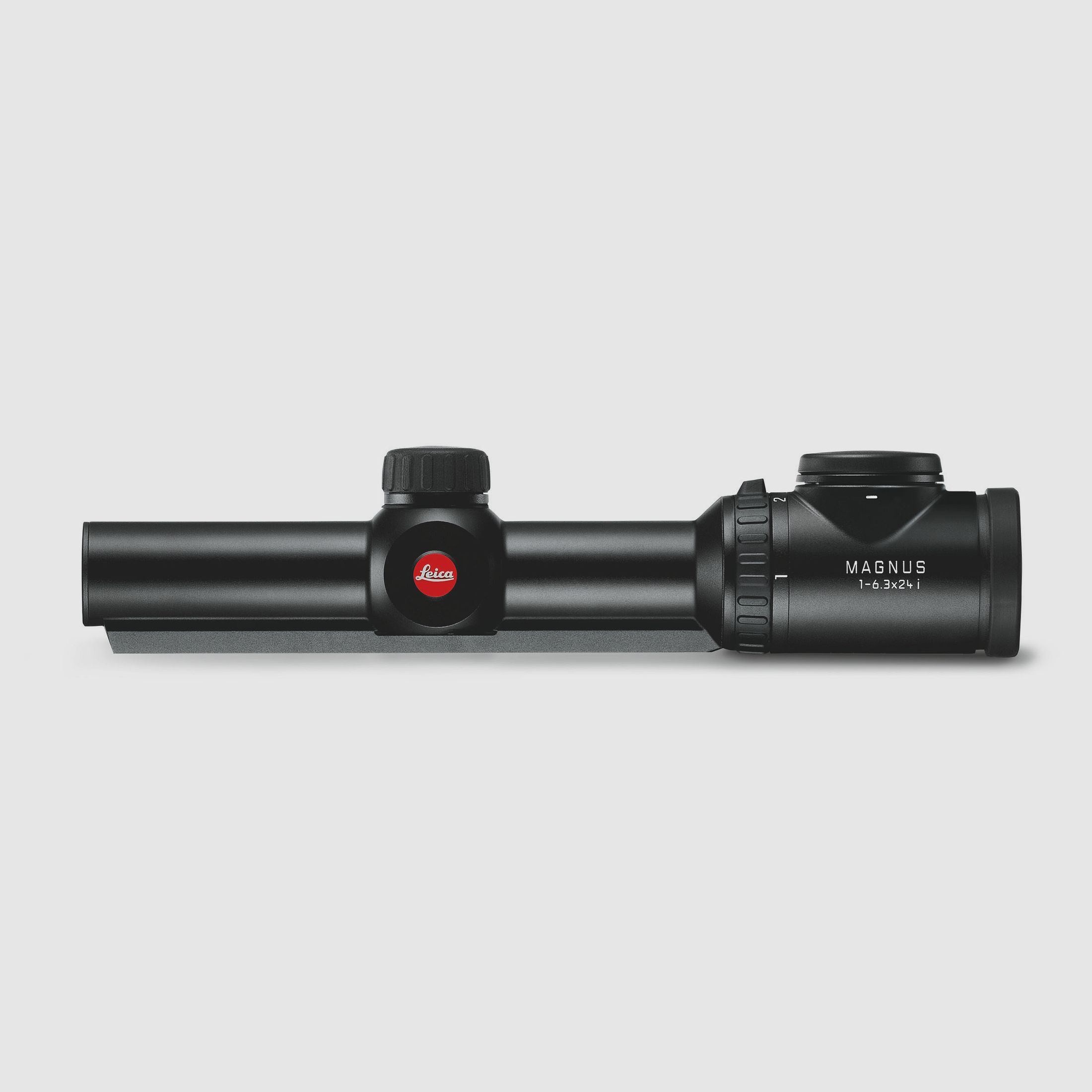 Leica Magnus 1-6.3x24 with illuminated reticle L-4a, rail