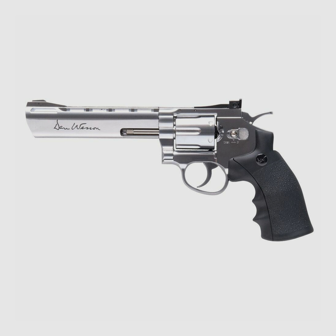 Dan Wesson 6" Argento 4,5mm BB Pressione dell'Aria CO2