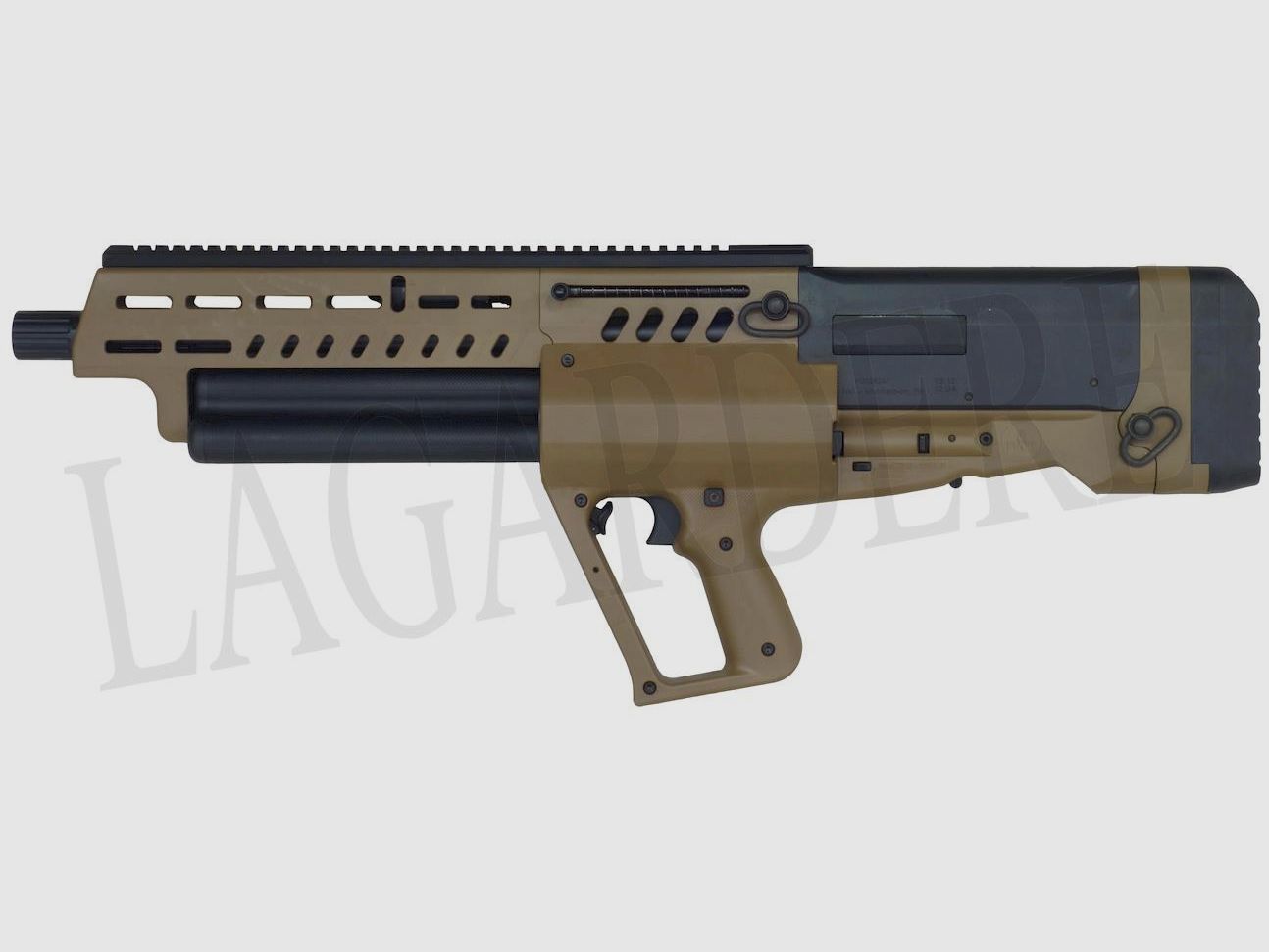 IWI TAVOR TS12 FDE (SEMI-AUTOMATISCHE MILITÄRFLINTE MIT GLATTEM LAUF)