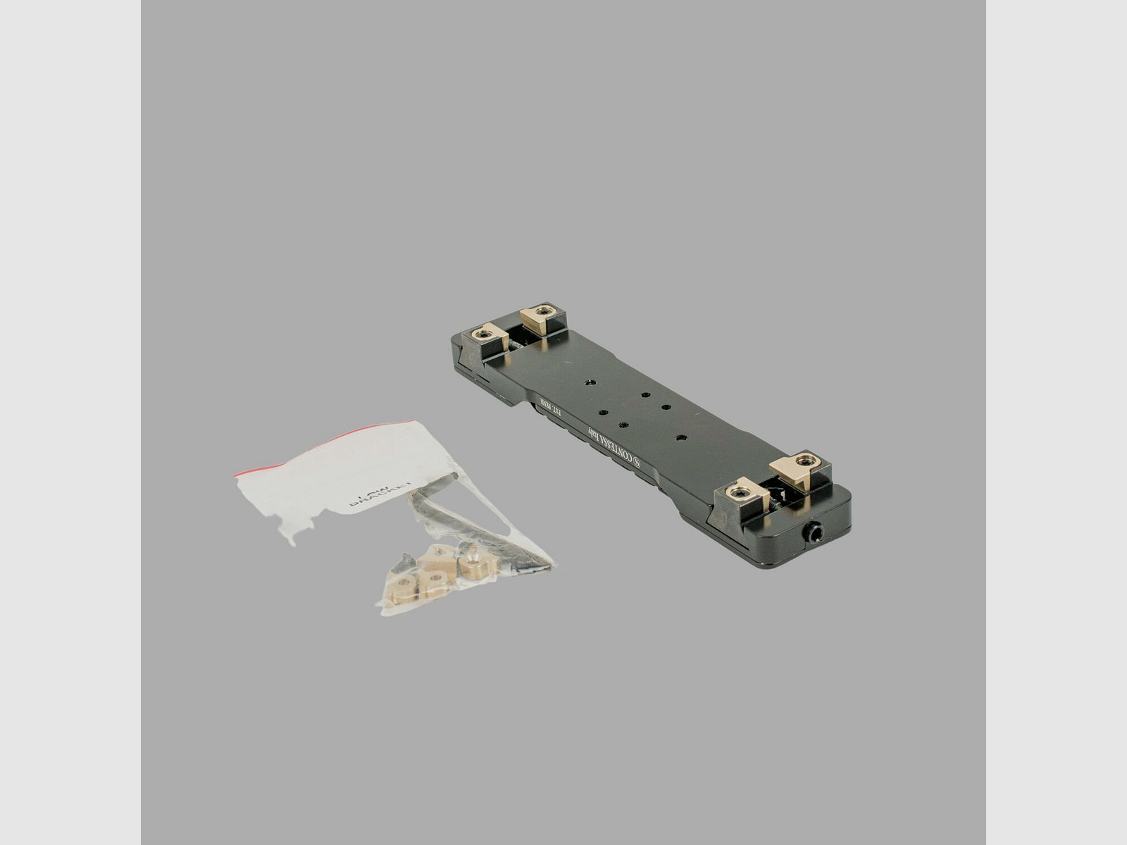 Rifledoc Picatinny Montageplatte für Flinte mit ventilierter Laufschiene