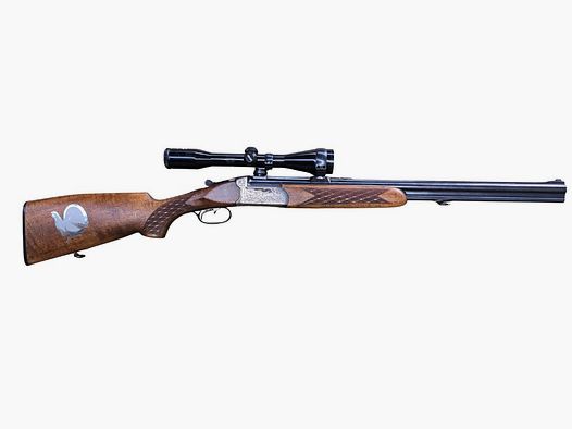 gebr. ZOLI Bockbüchsflinte Mod. Bavaria, mit SM montiertes DOCTOR OPTIK 6x42L Abs. 1, Zustand: Gebraucht, Kal. 16/70