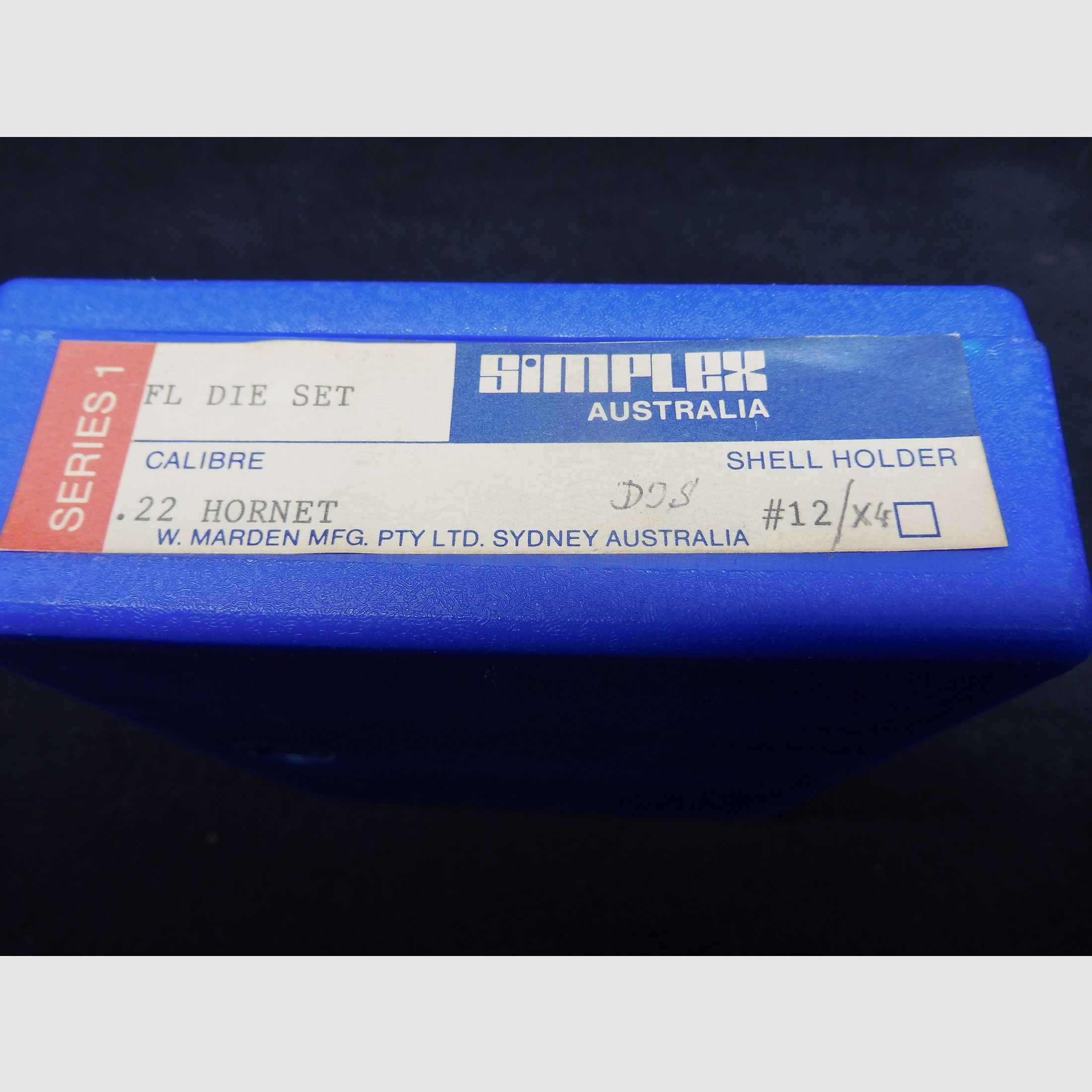 SIMPLEX-MATRIZENSATZ .22HORNET FL DIE SET