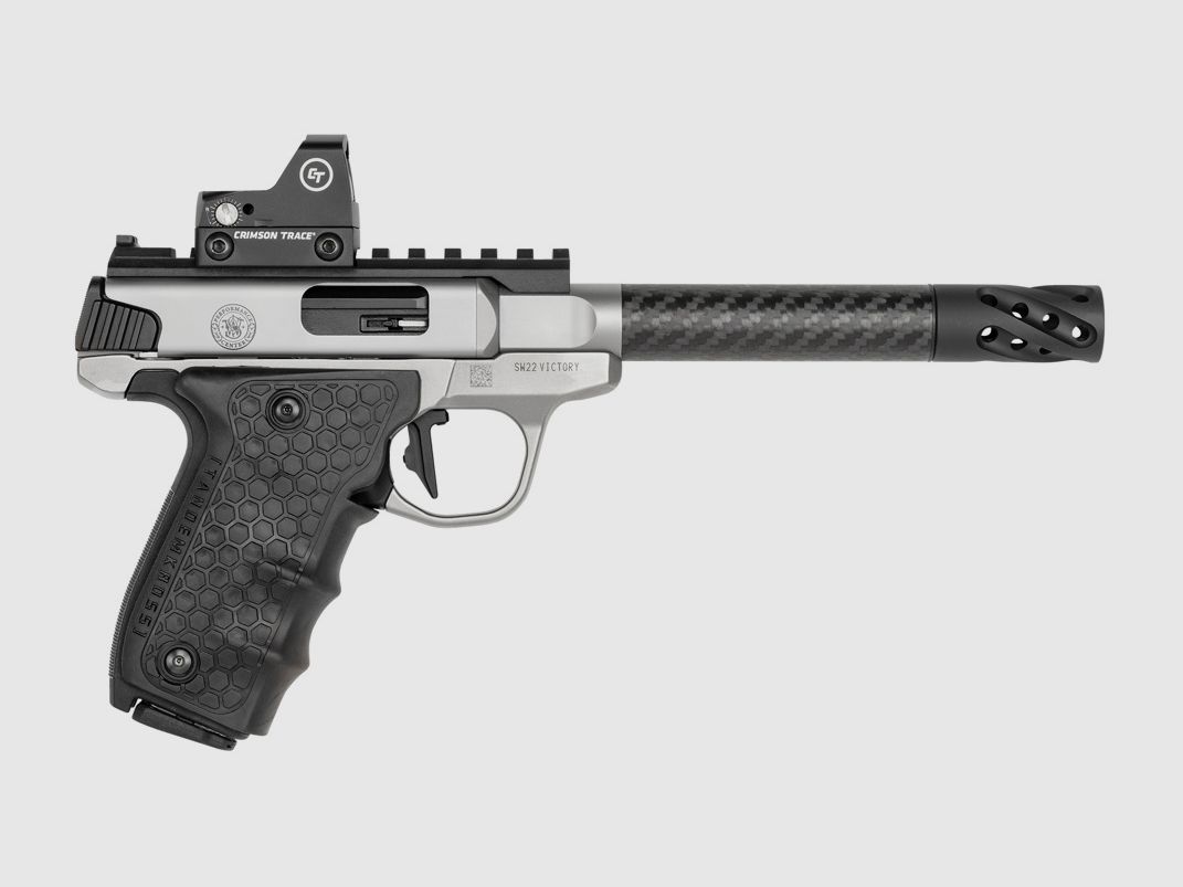 Smith & Wesson Pistol 'Performance Center' SW22 Victory Target Carbon Fiber 6' .22Lr., immagine 1 di 6
