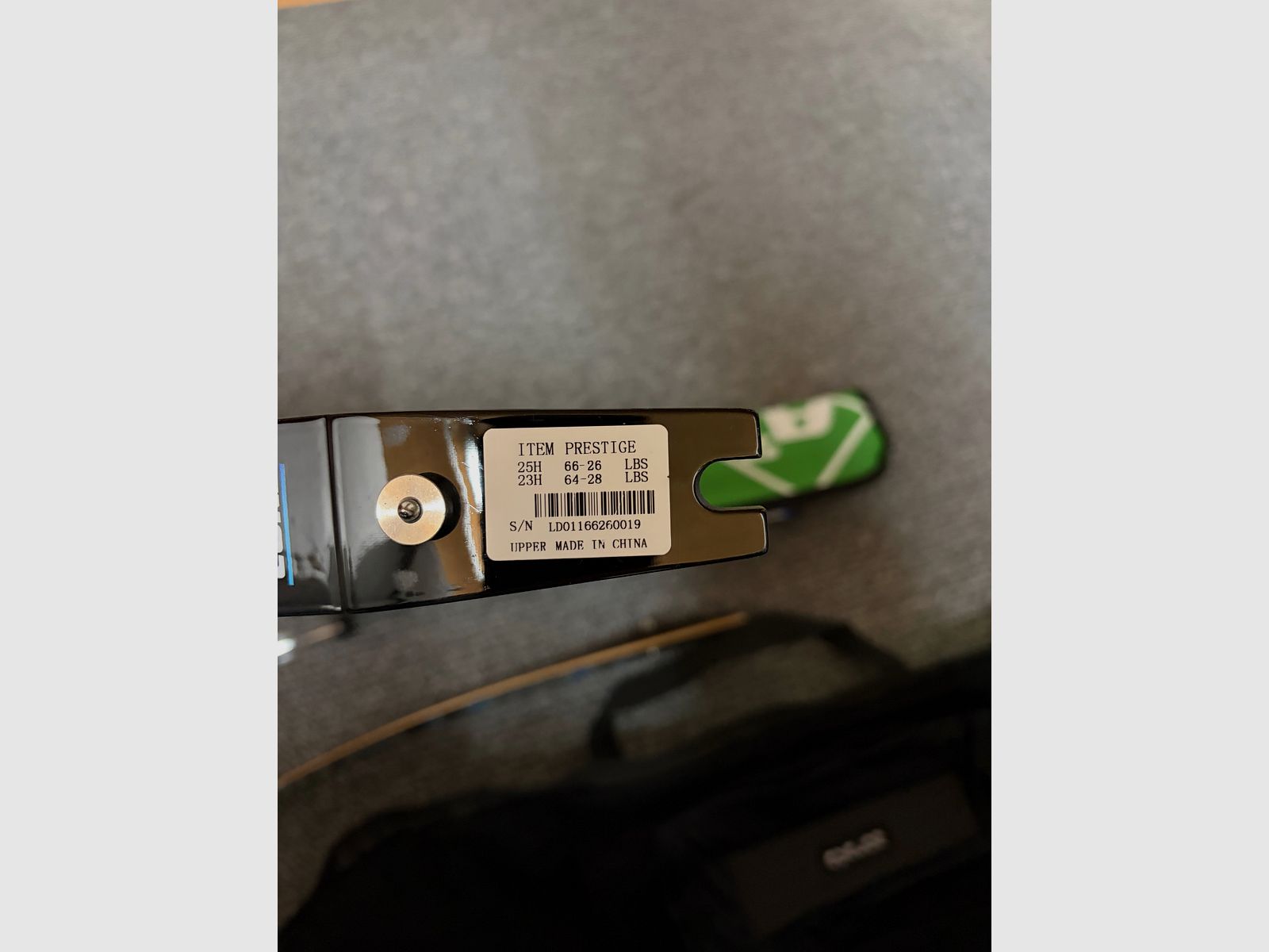 Kinetic Vigo Leworęczny ILF Łuk kompletny zestaw