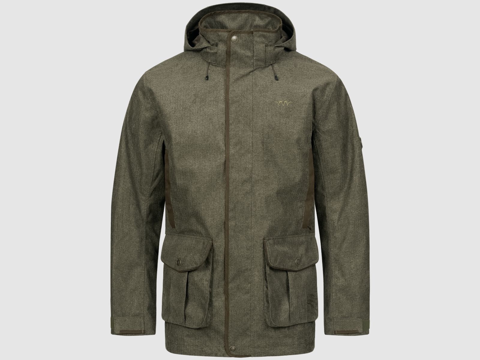 Blaser Herren VINTAGE Wing Jacke oliv-melange / schwarz