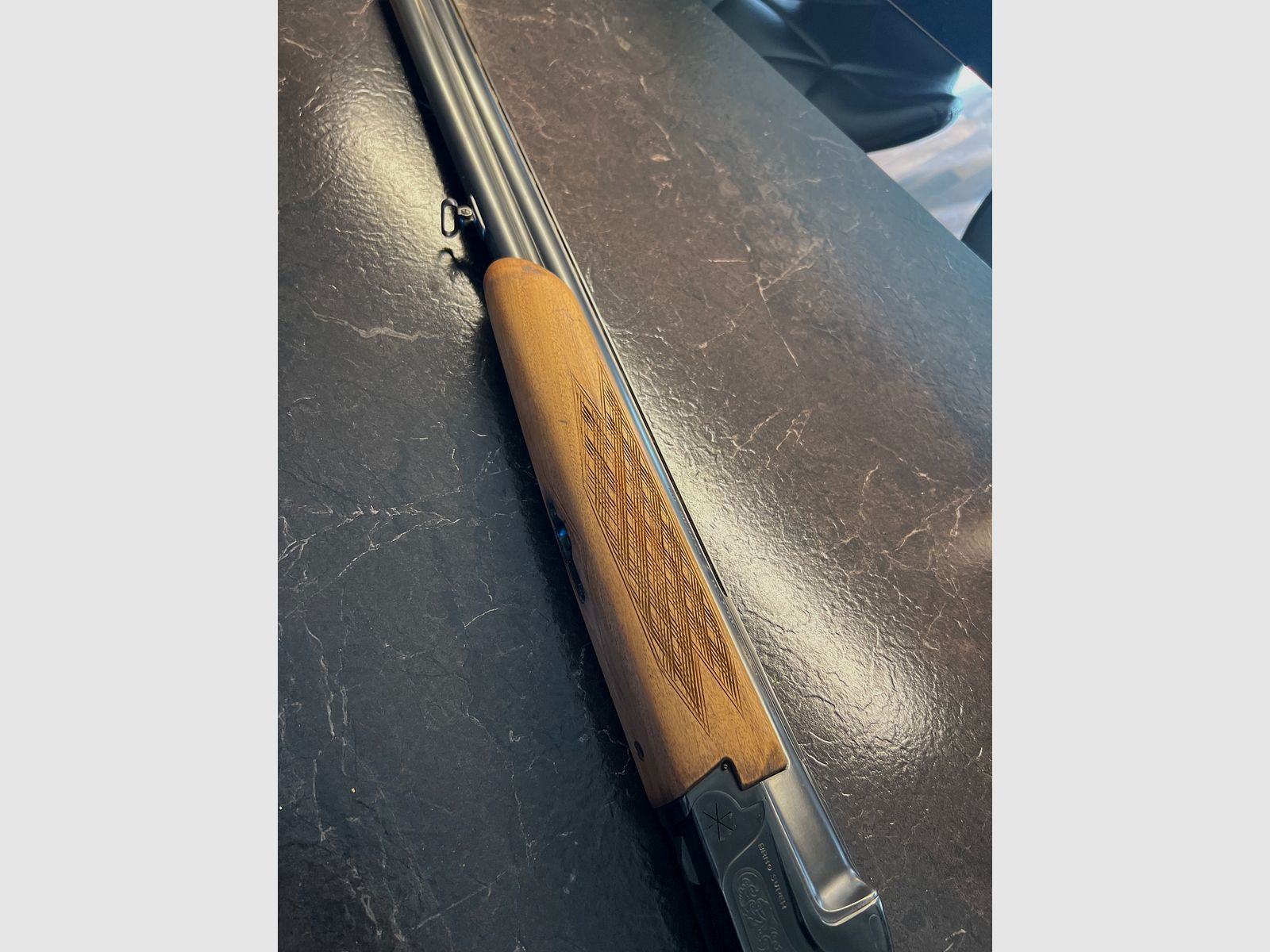 Brno shotgun 12/70 with ejector