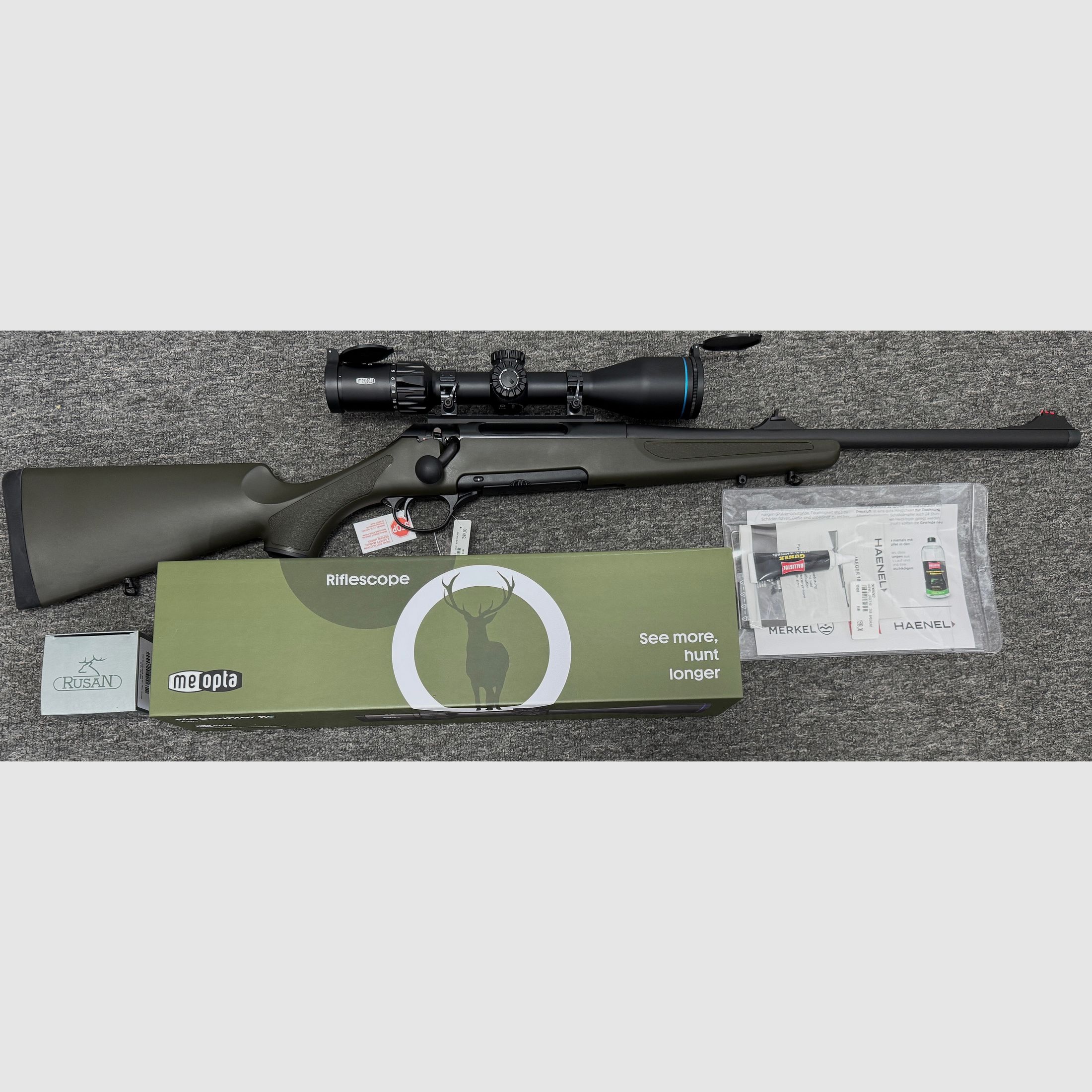 Haenel Jaeger 10 .308 + Meohunter R5 3-15x50