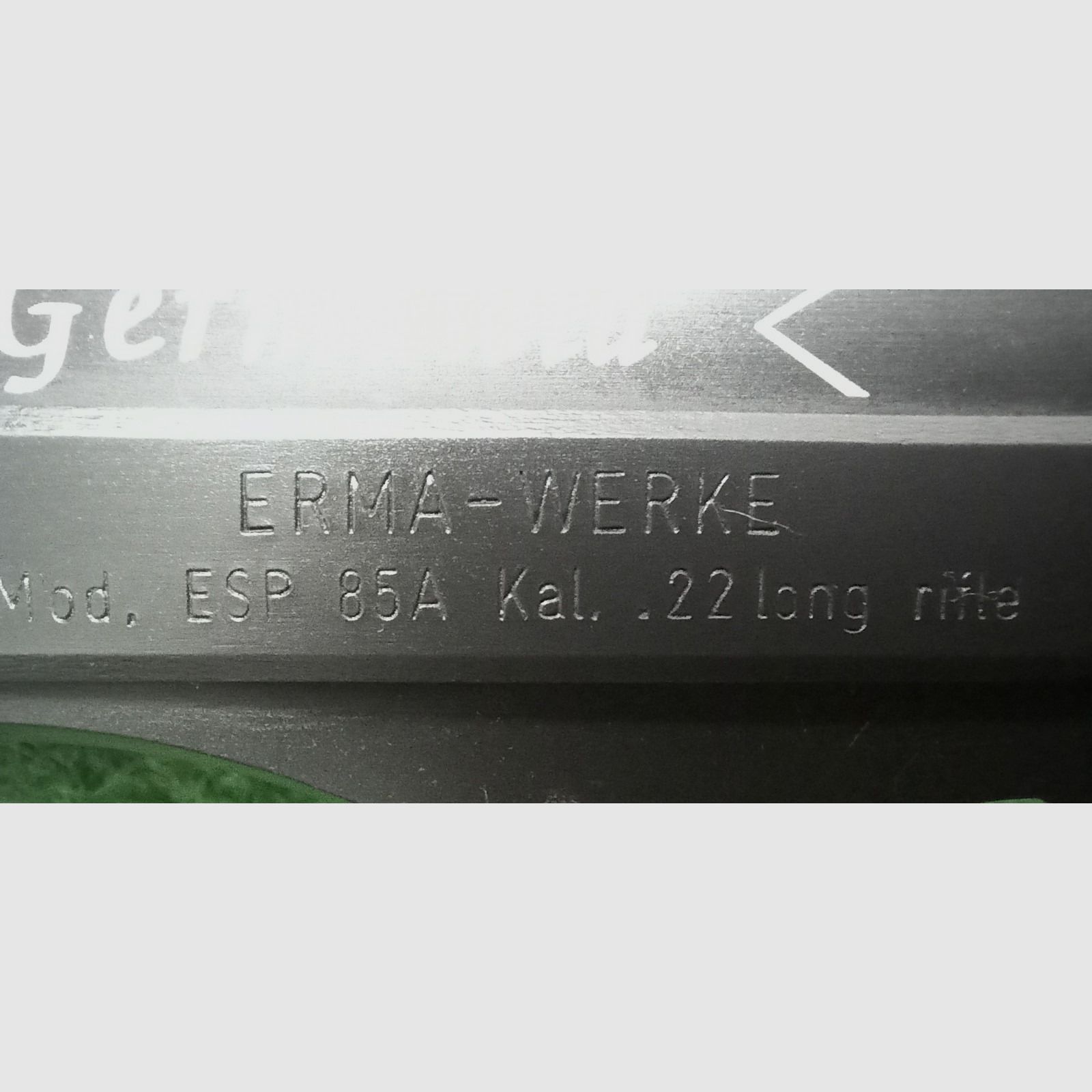 Erma ESP 85 Édition Allemagne en calibre .22Lr.