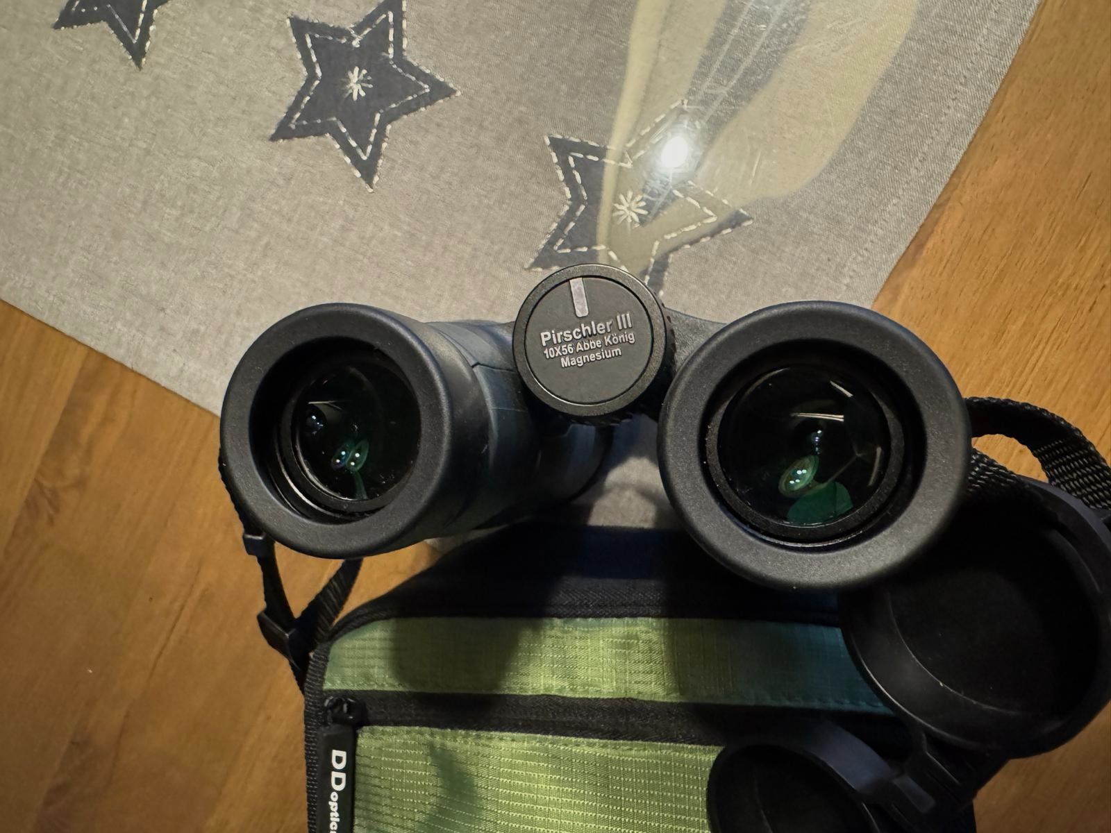 DDoptics Pirschler Fernglas 10x56 grün - 3. Generation