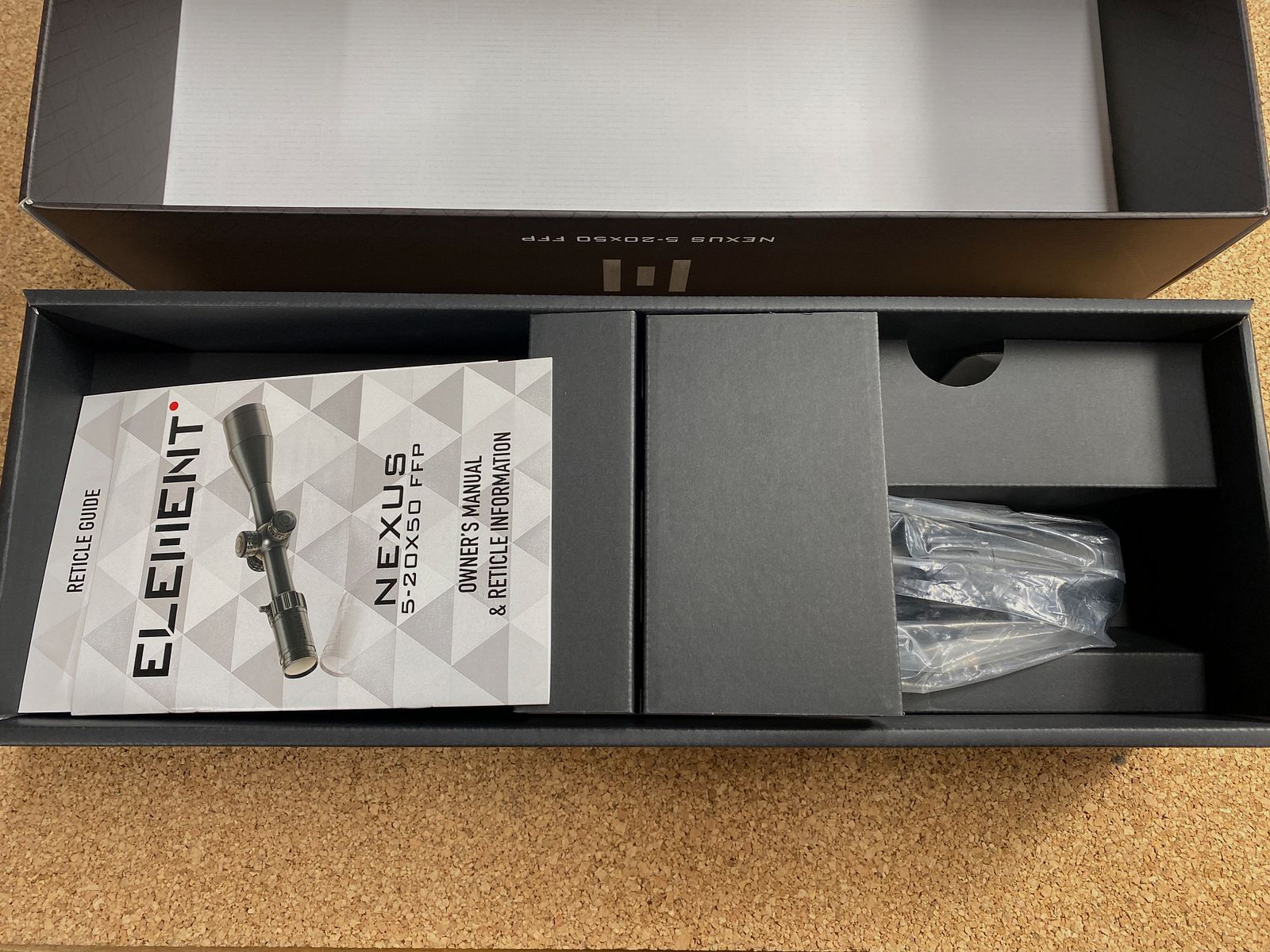 Element Optic Nexus 5-20x50 FFP1 APR1C MRAD Zielfernrohr / Rifle Scope