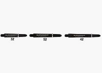 Harrows Darts Technology Supergrip Carb silver midi=42mm Dart i akcesoria