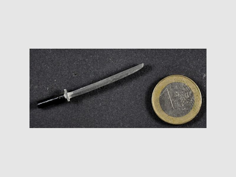 Japanisches Katana Schwert als Metall-Anstecker