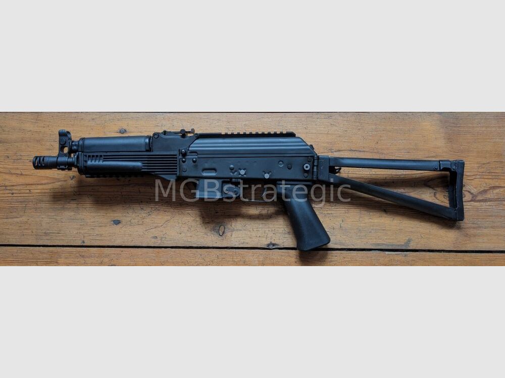 Kalashnikov USA - KP-9 mit Klappschaft - halbautom. Pistole 9mmLuger inkl. 7x 10 Schuss Magazin - System AK47 AK74 AK-74 AK-47 KP9 - Umbau auf Langwaffe auch Sport gegen Aufpreis möglich!