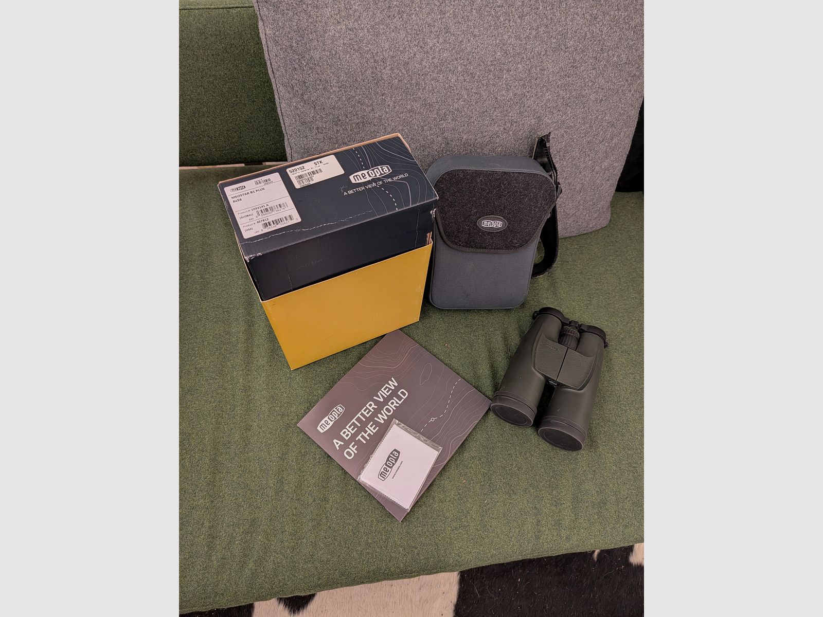 Meopta jumelles MeoStar B1 Plus 8x56 "État impeccable