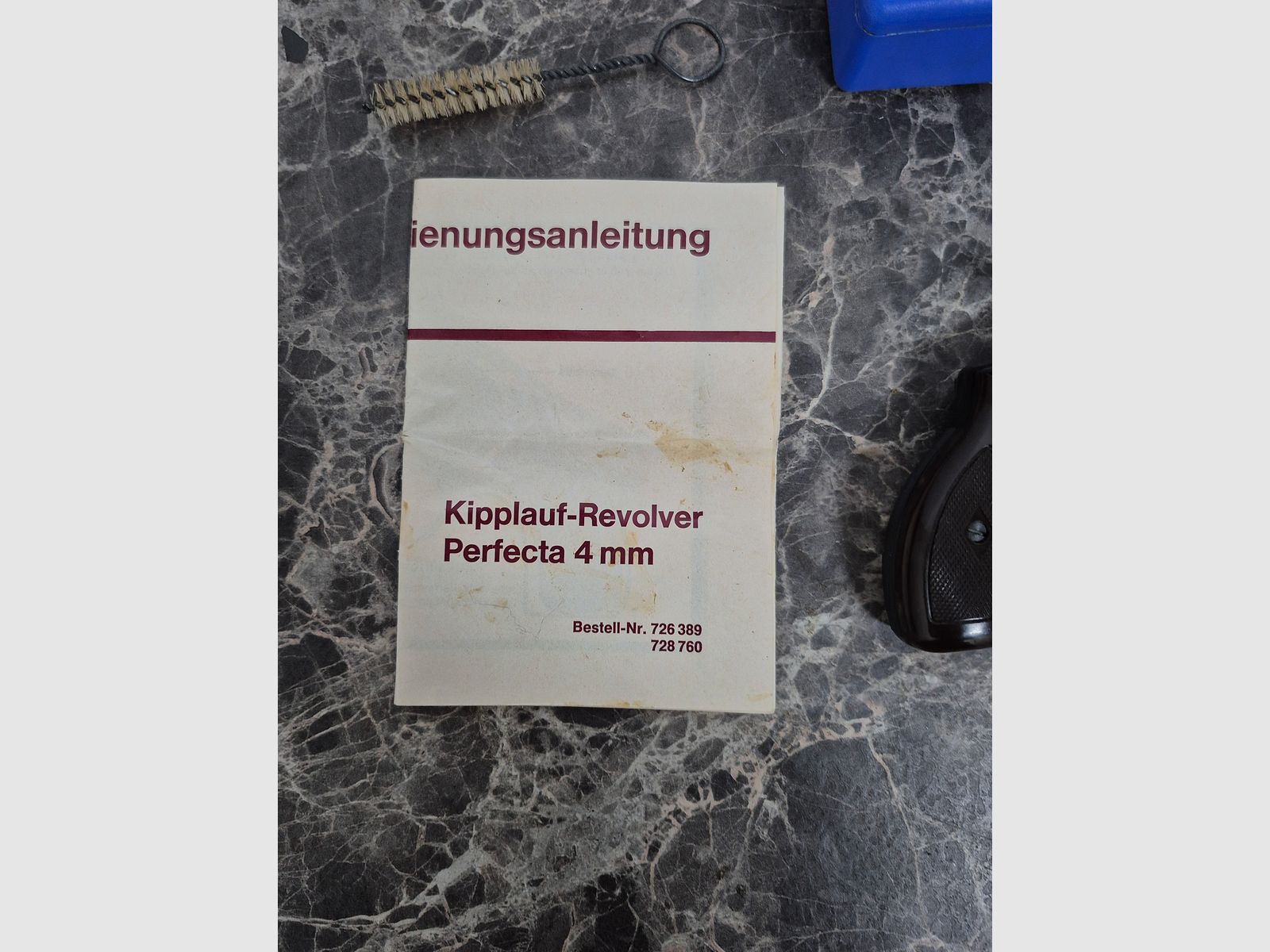 Perfecta Schreckschuss / Gas / Signal / Kipplauf - Revolver, 4 mm