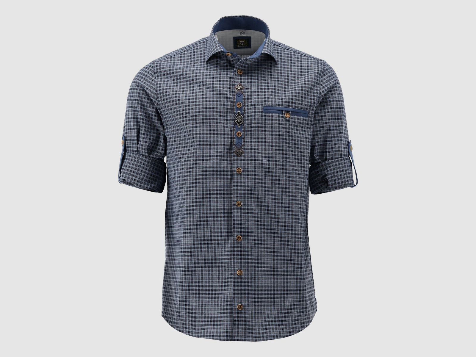 OS TRACHTEN CAMICIA RICAMO TIROLO, immagine 2 di 4