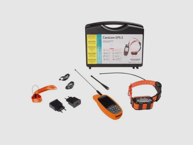 Canicom GPS 2 Handgerät + Halsband trk/trg + Abdeckung + kurze Antenne, Bild 2 von 2