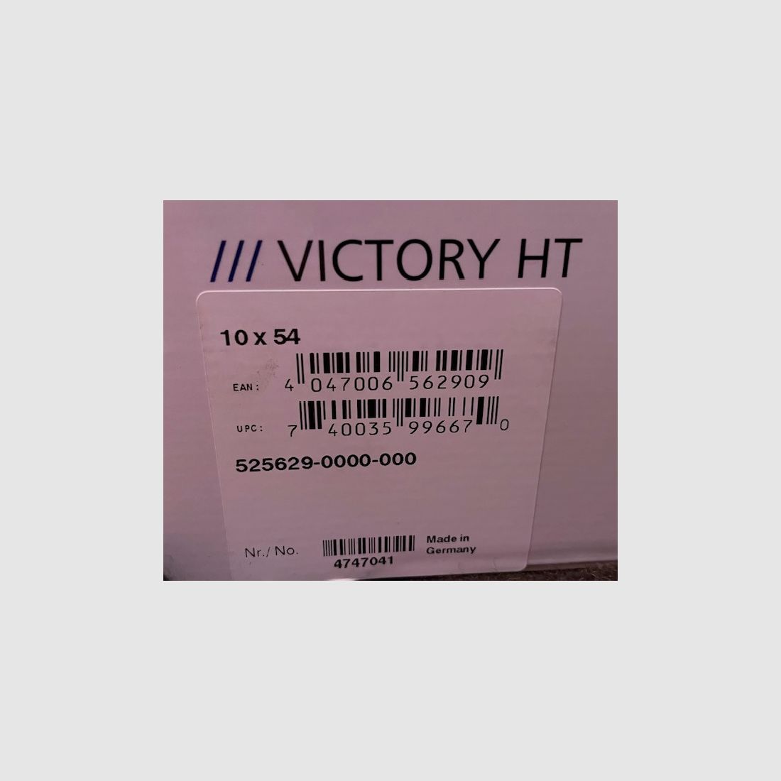  ZEISS Victory HT 10x54 Fernglas / Jagdglas 