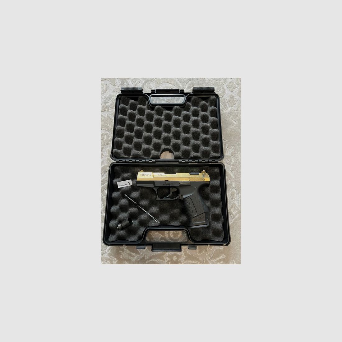 Walther P99 9mm P.A.K Sonderedition Gold