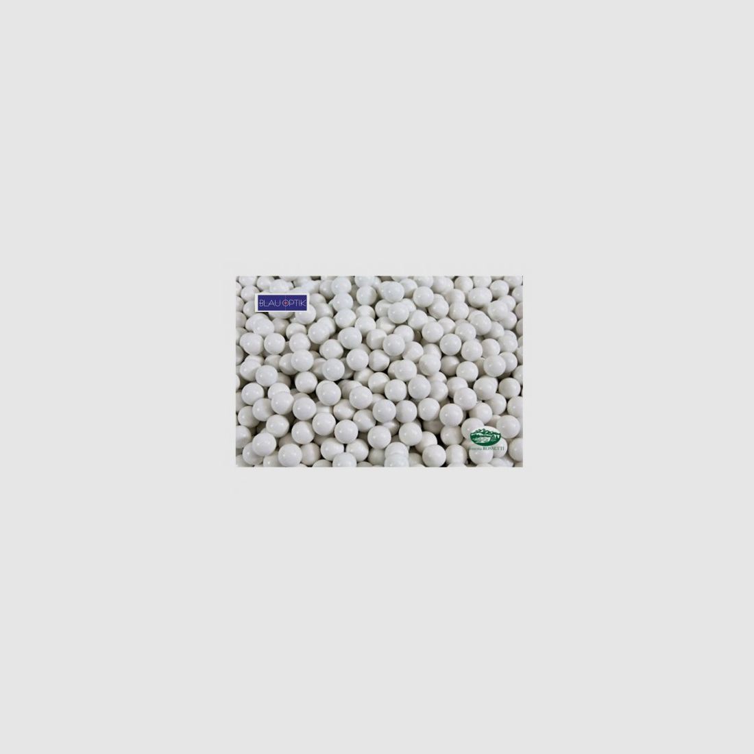 BLAUOPTIK Weiße Geschosse 6mm - 0,20g - Verpackung von 1 kg