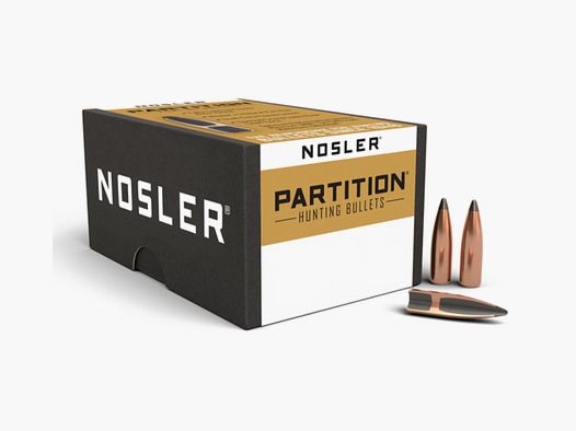 NOSLER OGIVE 6,5MM(264″) 100GR. PARTITION