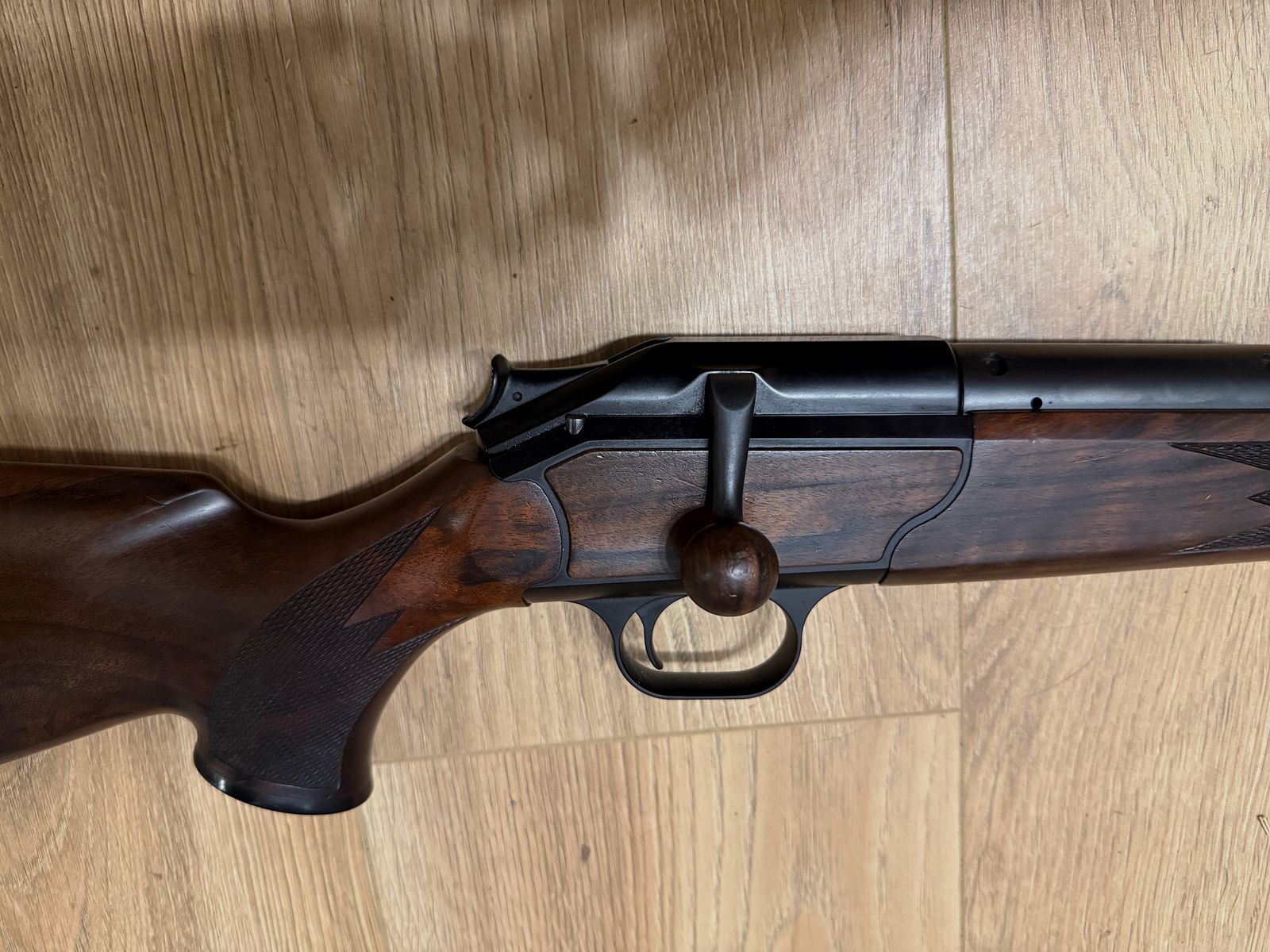 Blaser R93 Attache oder Luxus? Holzschaft 30-06 Spr.