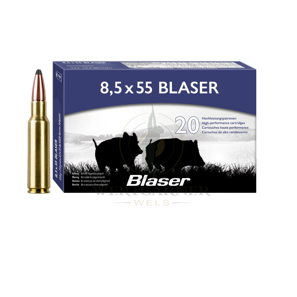 Blaser 8,5x55 Norma Softpoint 13,6g