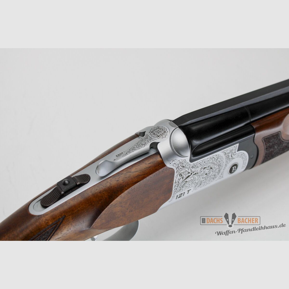 BDF Shotgun BATSAS 121T Trap Silver Cal. 12/70 Steel Shot, image 9 of 10