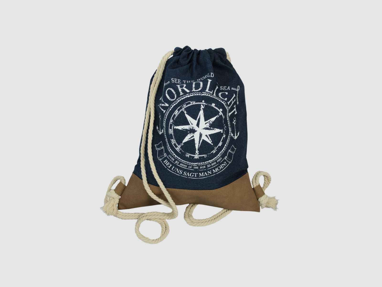 NO NAME leisure bag "Northern Light" drawstring bag NAVY