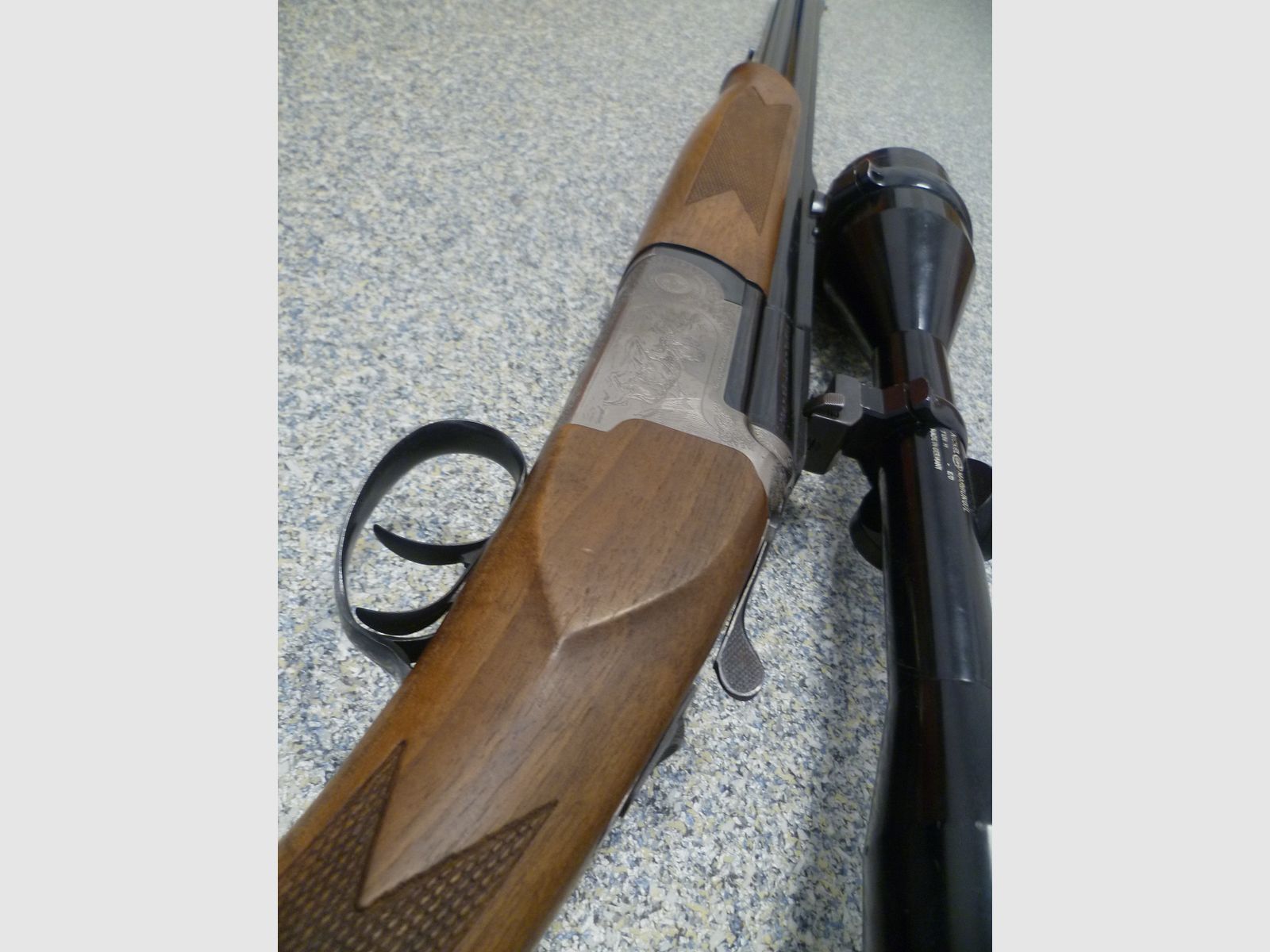 Fucile a canne rigate Kettner modello 2000 12/70 e 7x65R