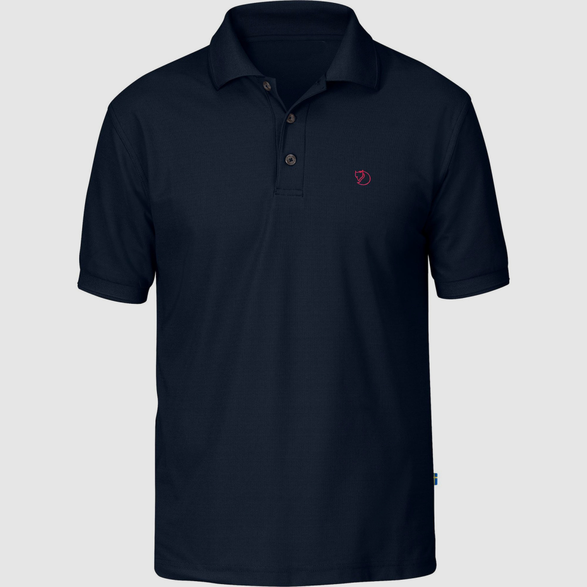 FJÄLLRÄVEN Crowley Pique Shirt M Blueblack