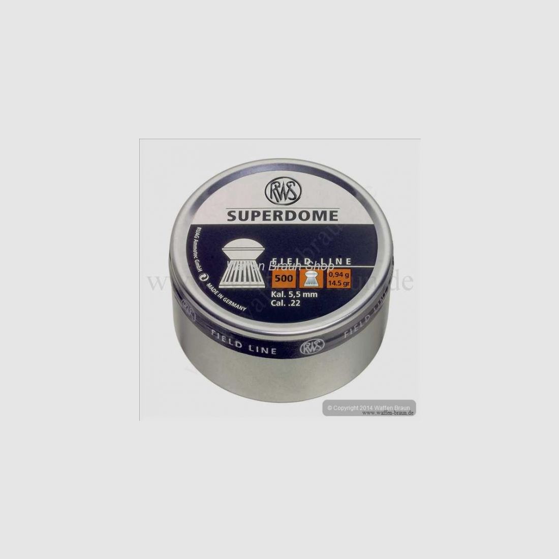 Field Line S-DOME 5,5MM 0,94G 500ER