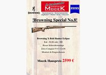 Browning X-Bolt Hunter Eclipse, mit Zeiss Conquest V4 3-12x56
