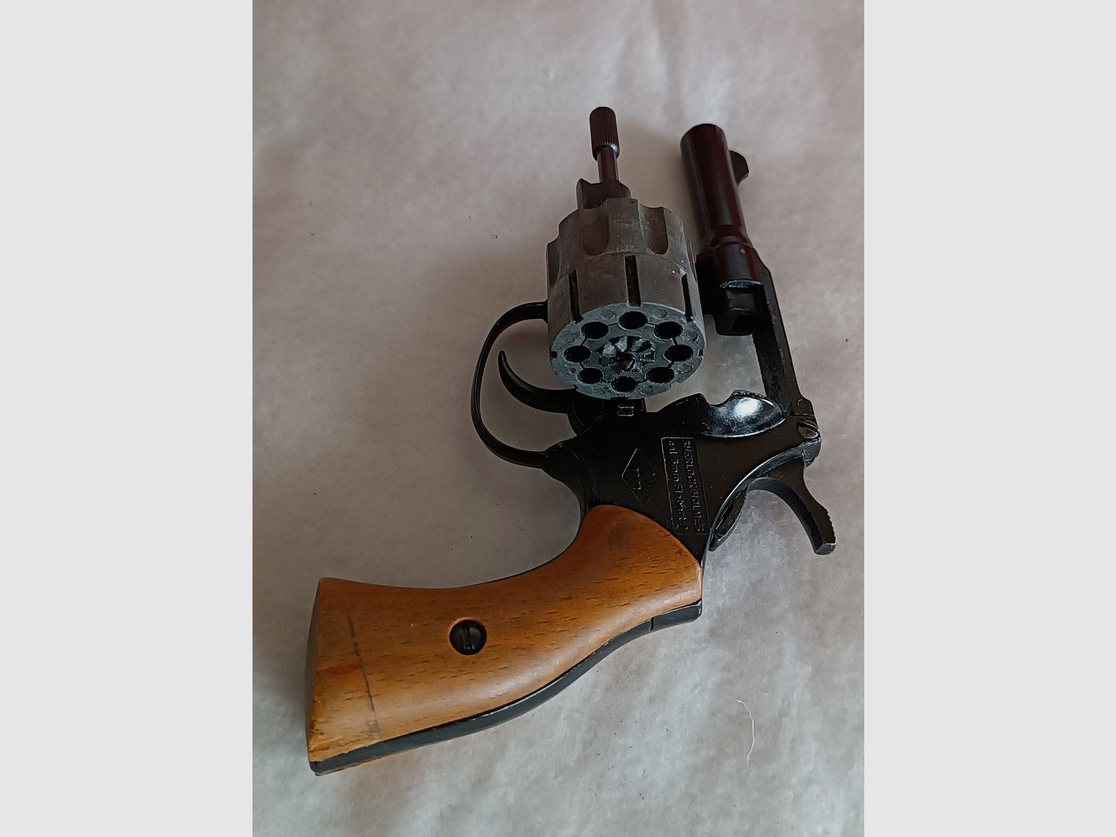 	 UMAREX Sherlock Holmes Revolver 6mm ,Schreckschuss/Gas 