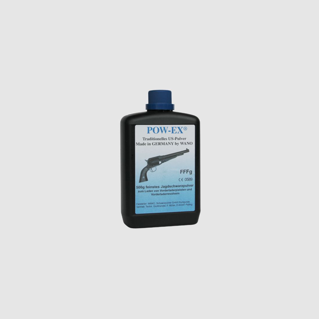 POW-EX JAGDSCHWARZPULVER FFF g - 0,5 KG
