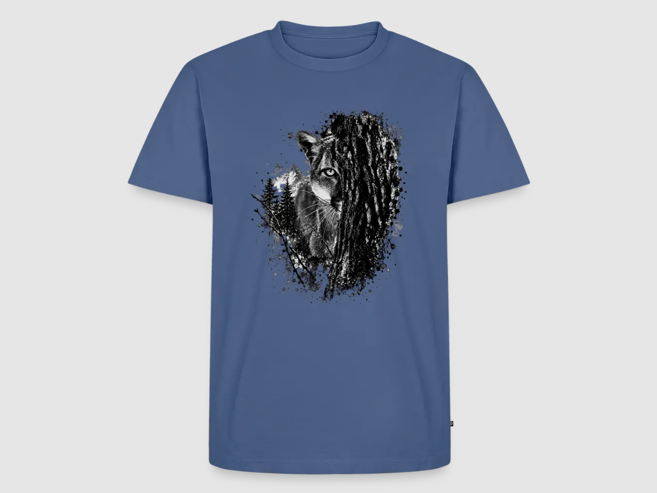 PUMA Heren Premium T-Shirt "Lauerende Puma", afbeelding 33 van 37