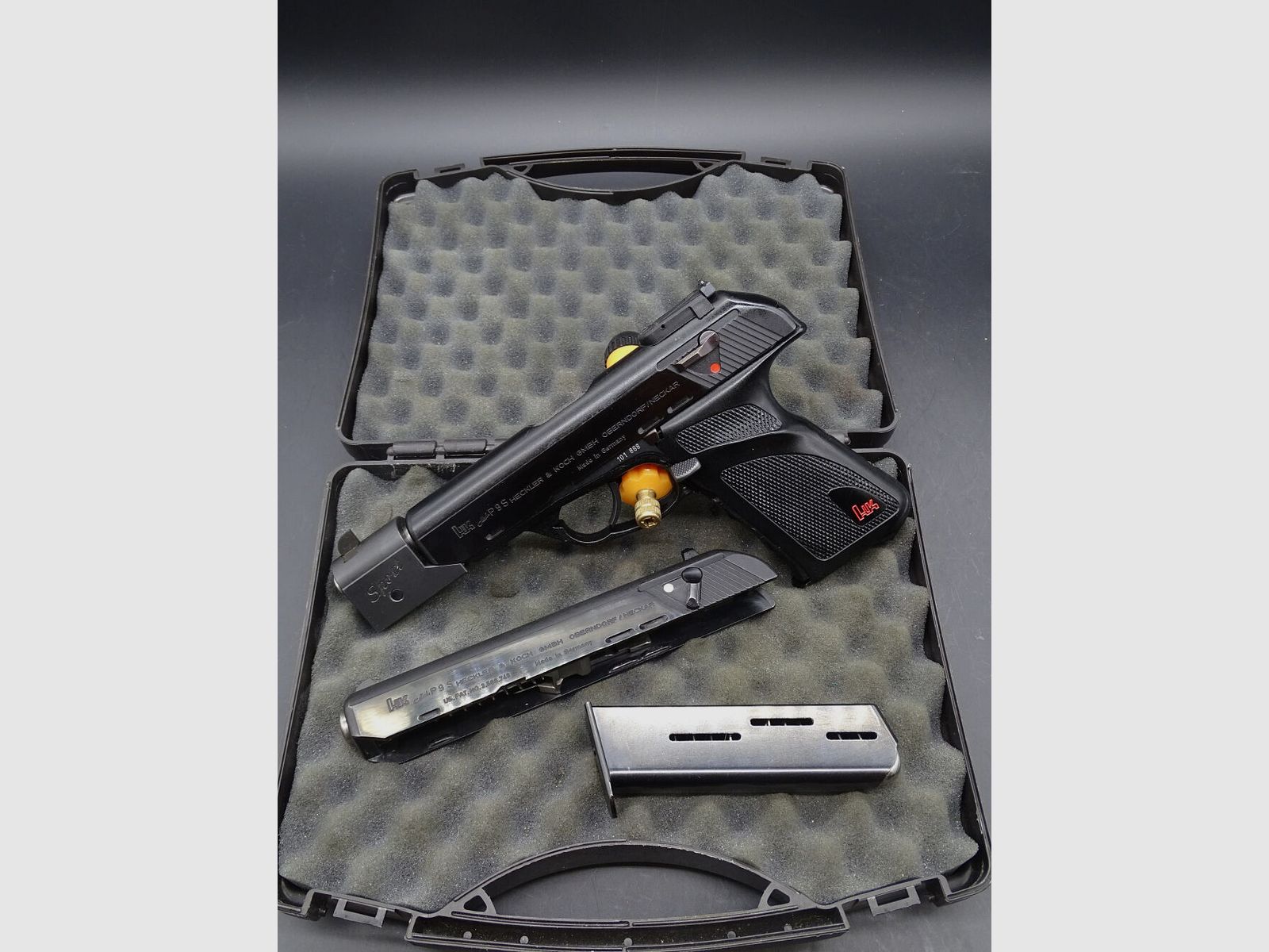 Heckler & Koch HK Mod P9S + P9S Sport Wechselsystem Kaliber 9mm Luger P9S Sport