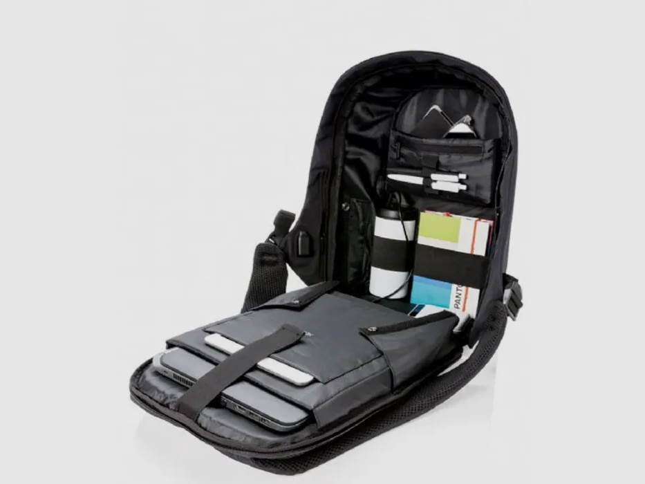 XD Design Bobby Original Anti-Diebstahl Laptop Rucksack mit USB