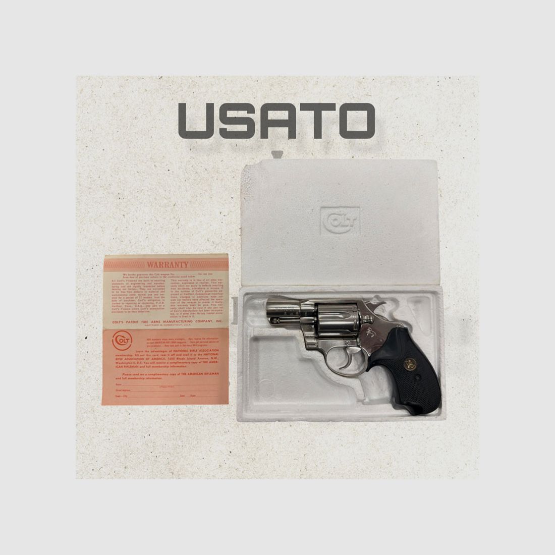 GEBRAUCHT – REVOLVER – COLT MOD. DETECTIVE SPECIAL | 2″ Kal. 38 SPECIAL, Bild 4 von 5