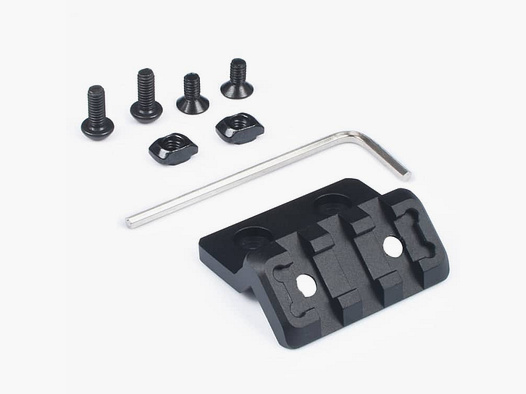 M-LOK e Keymod Offset Light / Optic Picatinny Montaggio